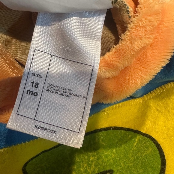 Baby Disney Store My Friends Tigger And Pooh Winnie The Pooh Costume Sz 18 Mon - Picture 10 of 13